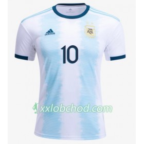 Fotbalové dresy Argentina Diego Maradona 10 Domácí Dres Copa América 2019 Krátký Rukáv